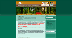 Desktop Screenshot of dlf-waldpflege.de